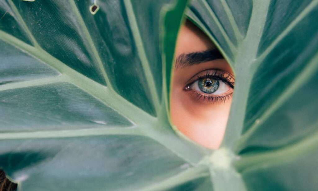 Bojite li se straha Bojite li se straha, zena s listom