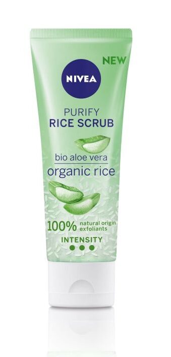 NIVEA PURIFY piling od rize