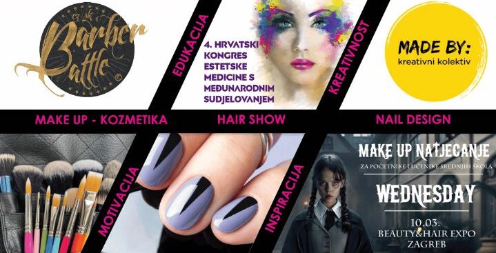 BEAUTY&HAIR EXPO ZAGREB 2023 program