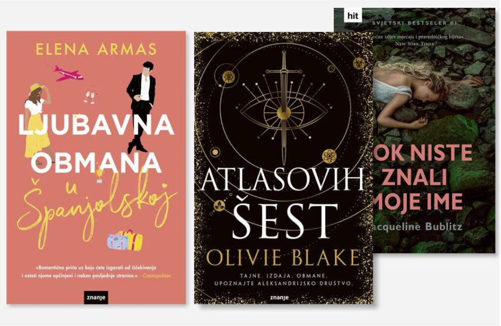 Donosimo prijedloge novih književnih poslastica za uživanje u prvim proljetnim danima knjige za uzivanje u proljetnim danima