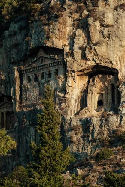 Likijske stijene grobnice, Dalyan, Turska