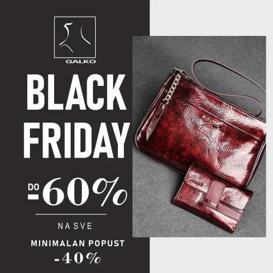 Galko Black Friday zenski novčanici