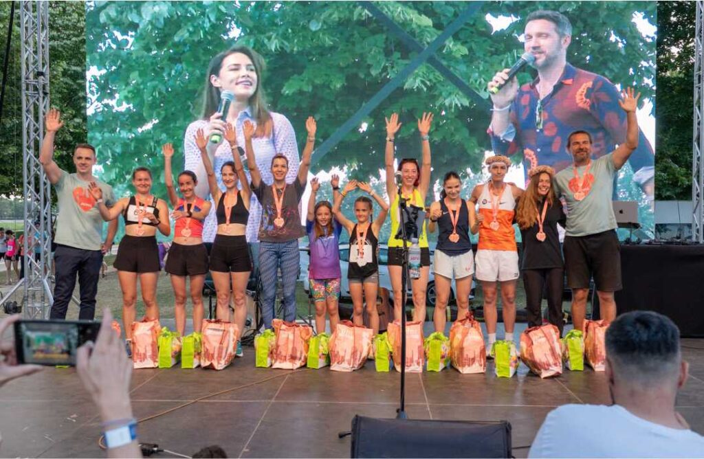 Trinaesta dm zenska utrka, pobjednici