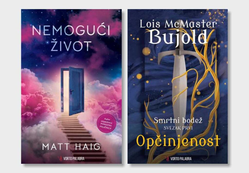 Dva književna naslova koja osvajaju,Nemoguci zivot Matt Haig i Opcinjenost Lois McMaster Bujold