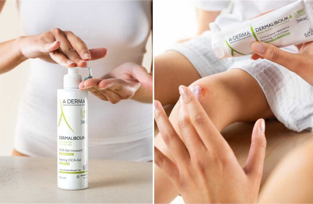 A-DERMA Dermalibour+ linija – SOS njega iritirane kože za cijelu obitelj Dermalibour+ CICA-krema