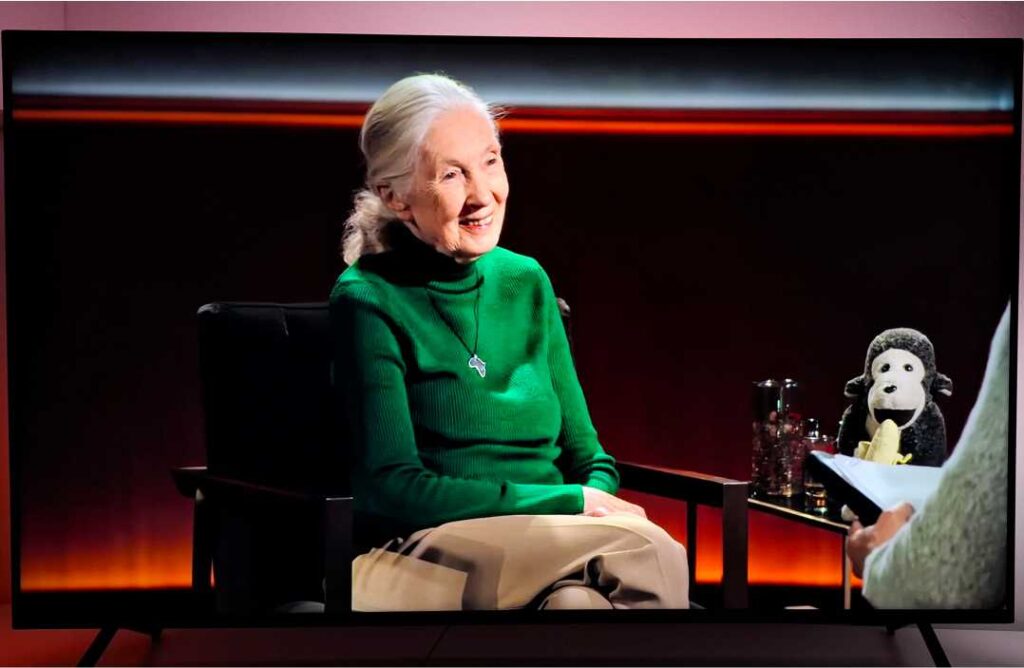 Jane Goodall posljednji intervju Netflix Famous Last Words 2025