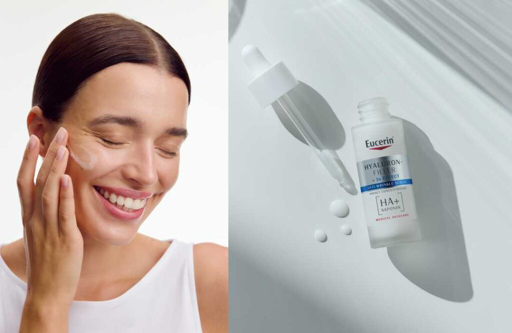 Manje bora i cvrsca koza, Eucerin anti-age njega