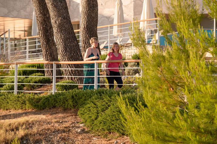 mediteranska vegetacija oko hotela D Resort u Šibeniku