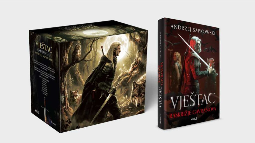 40 godina Vješca: globalni Fantasy fenomen slavi svoju književnu ostavštinu Knjiga i kolekcionarska kutija.