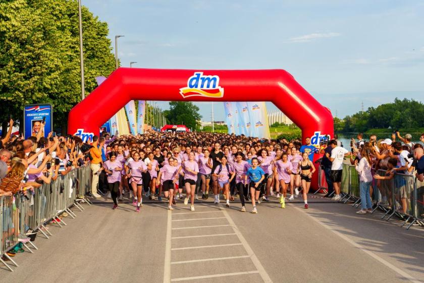 Rekreativna dm ženska utrka 2026 start.